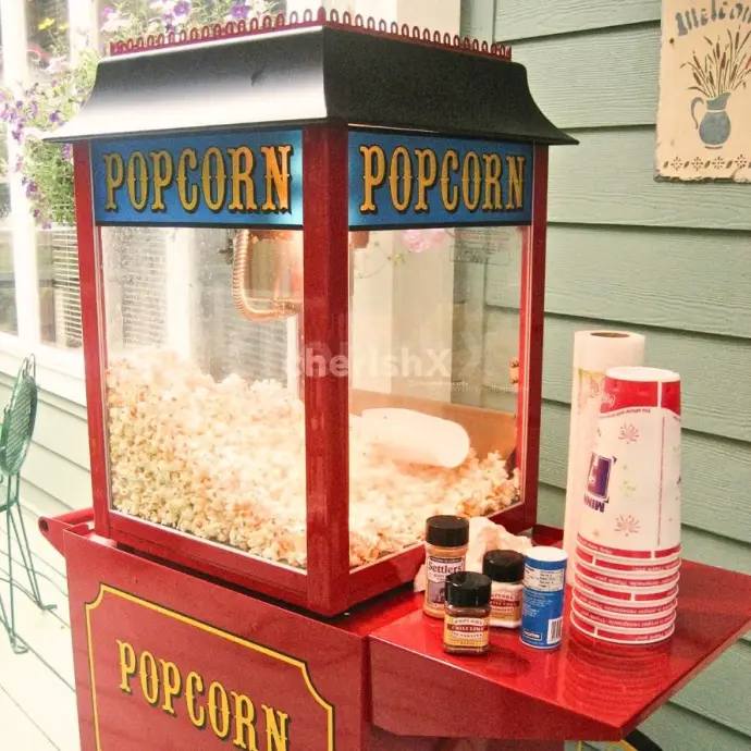 popcorn machine rental events live counter parties flavored kids stall setup cart birthday party popcorn machine rental events live counter parties flavored kids stall setup cart birthday party